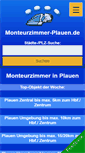 Mobile Screenshot of monteurzimmer-plauen.de